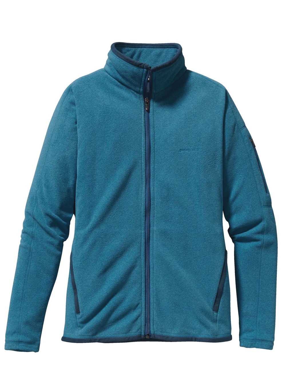 Patagonia Aravis Jacket Women’s XL Deep Space Blue Full Zip Fleece Coat